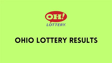 ohio lottery pick 3 past results.